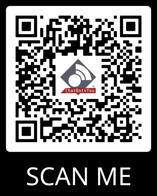 QR-Code zum ChatBot4You WhatsApp ChatBot