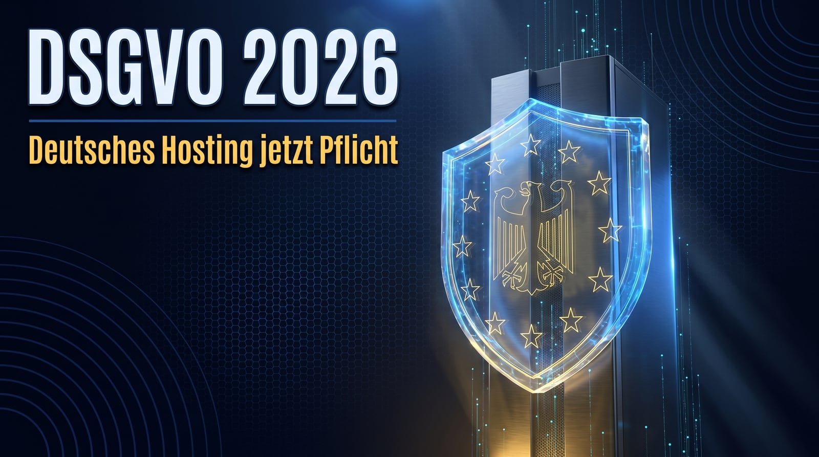 DSGVO 2026: Warum deutsches Hosting jetzt Pflicht ist