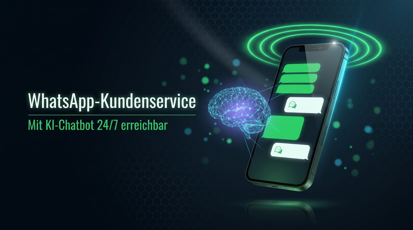 WhatsApp-Kundenservice: Mit KI-Chatbot 24/7 erreichbar